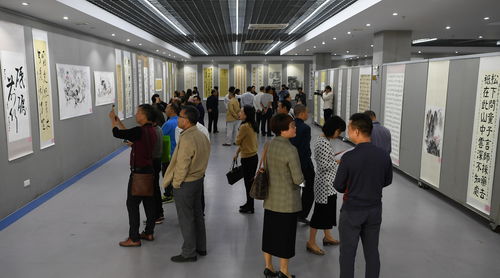 阳春书画院举行书画作品展