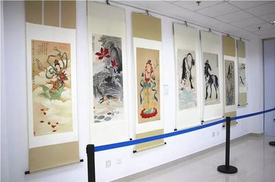 百年巨匠中国画展在海安书画院开展!_文化_网