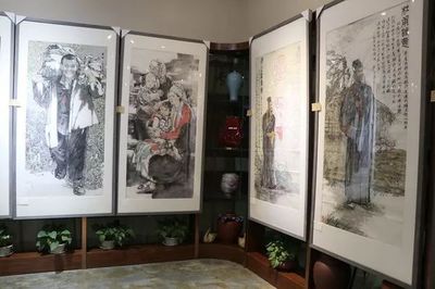 “墨韵茶缘”--河南省茶文化博物馆书画院首届中国画名家邀请展在凤凰茶城隆重开幕