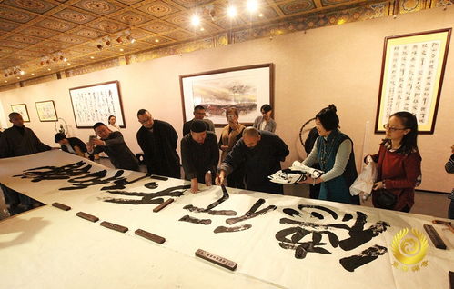 书画竞芬芳,水墨登古刹 东华禅寺书画院成立五周年