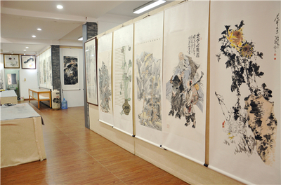 江海和风--全国名家书画作品展在北京宋艺庄书画院拉开帷幕