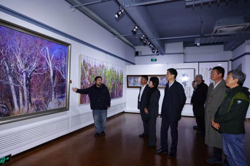 大美吉林 吉林省书画院主题创作精品巡回展览 延吉站开幕