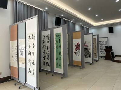 书画院建在乡村里 茂名乡村振兴事业开出艺术花